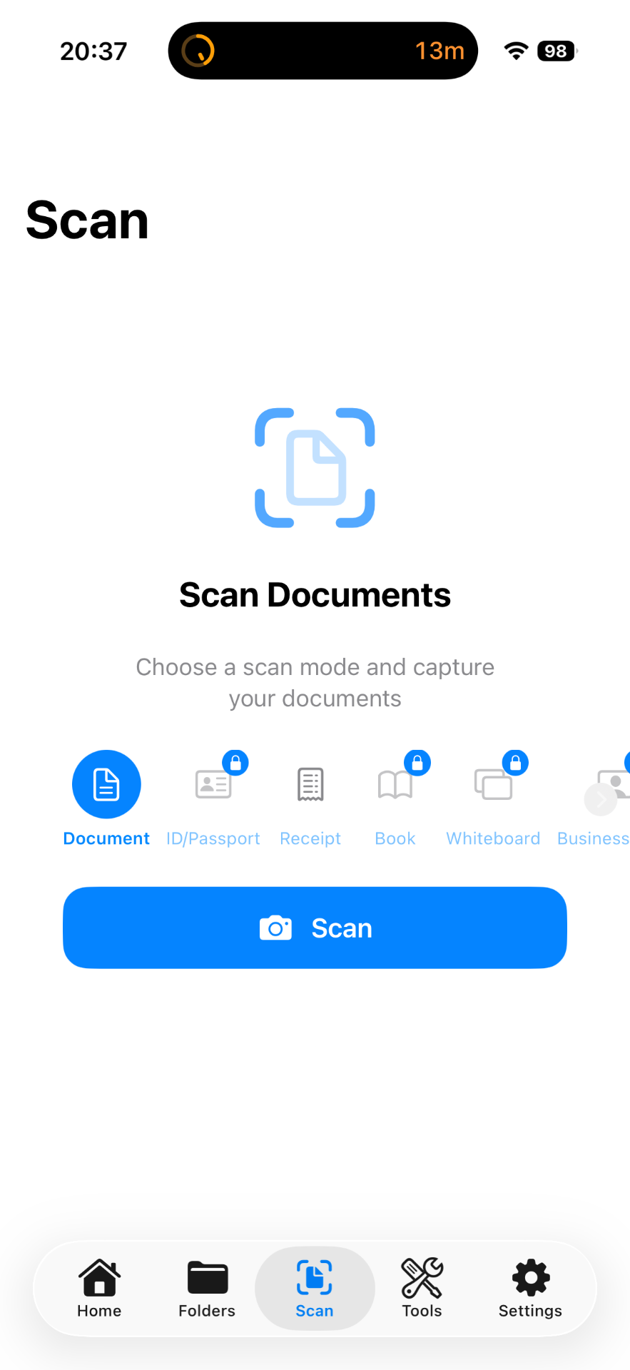 QuickDocs — AI Document & PDF Scanner for iPhone